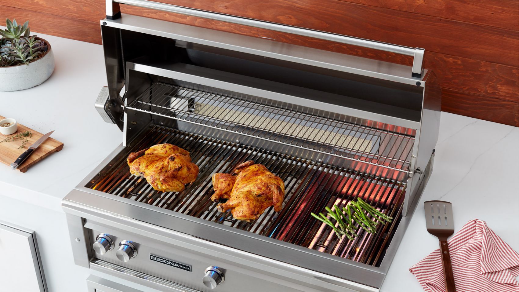 Grill, Parrilla, para cocina exterior en residencia