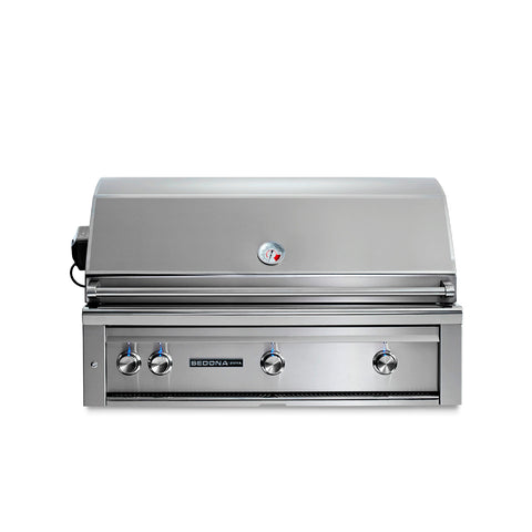 Grill de 42” con rosticero, un quemador infrarrojo ProSear™ y dos quemadores de acero inoxidable 42" L701PSR Grill de 42” con rosticero, un quemador infrarrojo ProSear™ y dos quemadores de acero inoxidable 42" L701PSR