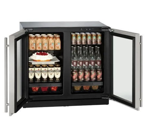 Refrigerador bajo cubierta de 36" U-3036RRGLS-13B Refrigerador bajo cubierta de 36" U-3036RRGLS-13B