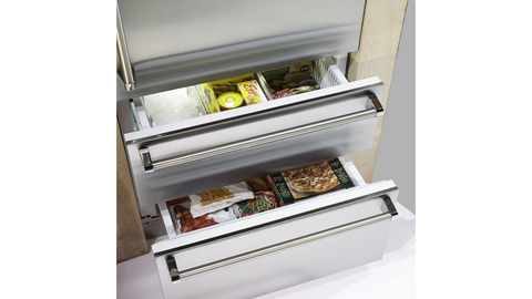 Refrigerador con congelador inferior 36" Serie 7 VBI7360W